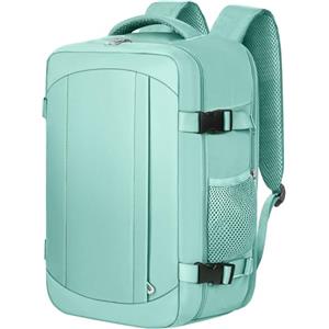 Ltemziiy Zaino da Viaggio 40x20x25 per Ryanair Bagaglio a Mano Aereo Piccolo - Zaini Casual Unisex, Borsa da Viaggio Travel Viaggio per Scuola Trekking Lavoro 20L - Verde