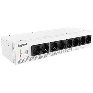 Legrand UPS-KEOR PDU 800VA 8 SCH: Gruppo di Continuità da Rack con PDU, Bianco, Rack