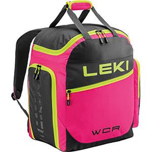 LEKI Zaino da sci Wcr 85 l, colore rosa e nero, per snowboard, taglia 85 l, colore rosa fluo
