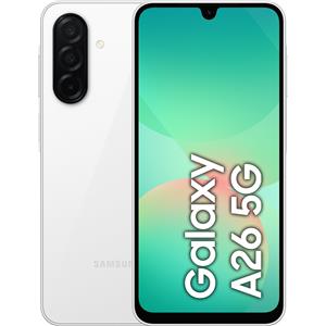 Samsung Smartphone Galaxy A26 6.7'' 6GB/128GB/5G/Dual sim/5000mAh/Bianco [SM-A266BZWBEUE]