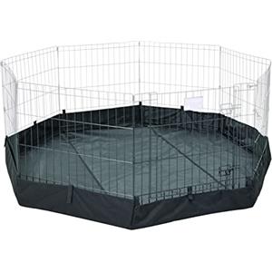 MidWest Homes For Pets Penna per esercizi ottagonale in tessuto con fondo in rete