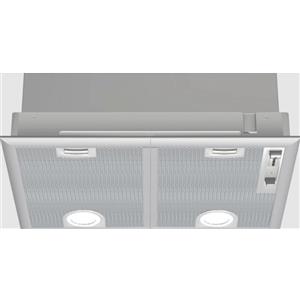 BOSCH DHL555BL Cappa Aspirante Integrata, Serie 4, 618 m/h, 53 cm, Grigio, Classe C