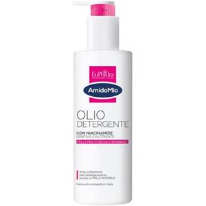EUPHIDRA AmidoMio Olio Detergente 400ml - Delicato, Relipidante e Dermoprotettivo per Pelli Sensibili
