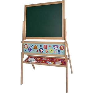 Eichhorn - Lavagna Magnetica, 100002589, + 3 Anni, cm 66x110, Incluse 48 Lettere Magnetiche, Multicolore