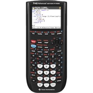 Texas Instruments TI-82 Ad Edition PYTHON - NoirCalculatrice Graphique colore