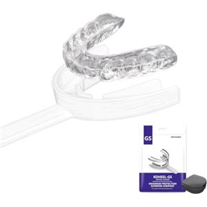 KOHEEL GS Bite Modellabile per Bruxismo e Serramento dei Denti, Bite Notturno per Alleviare il Bruxismo, Confezione da 5 Pezzi (Piccolo bianco)