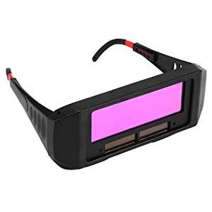 Partenopeautensili® OCCHIALI PROTEZIONE PER SALDATURA MASCHERA LENTE AUTO OSCURAMENTO PER SALDATRICE