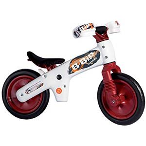 b bellelli B-Bip - Bicicletta senza Pedali - per Bambini da 2 a 5 Anni, Peso Massimo 33 kg - Utilizzo all'Interno e all'Esterno - Bianco e Rosso