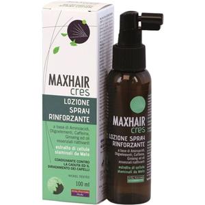 Vital Factors MAXHAIR CRES LOZIONE SPRAY RINFORZANTE 100 ml - Trattamento per capelli indeboliti con estratti vegetali e oli essenziali