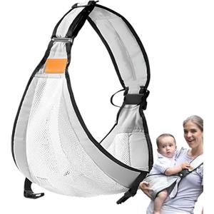 Vesidoloy Portabebè,Fascia Porta bebè Regolabile Anteriore per da 0 a 4 Anni | 20 Kg Ergonomico Fasce Toraciche Traspirante Per Attività Acquatiche Viaggio In Aereo Parchi A Tema Trekking