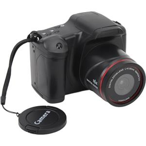 Jectse Fotocamera Reflex Digitale, Schermo da 2,4 pollici FHD 1080P 44MP Punto e Sparare Fotocamere Digitali, 16X Zoom Anti Shake Portatile Visione Notturna Vlogging Fotocamera