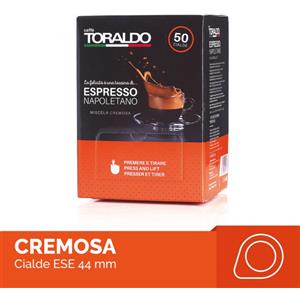 Toraldo Cialde caffè 44 mm Toraldo Miscela CREMOSA | Caffè Toraldo | Cialde carta ese 44 mm | CIALDE IN CARTA 44 MM| Prezzi Offerta | Shop Online