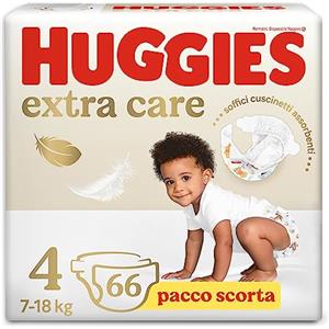 Huggies Extra Care, Pannolini Taglia 5 (12-17 Kg), Ultra assorbente, Protezione Completa, Design Disney, 28 Pz