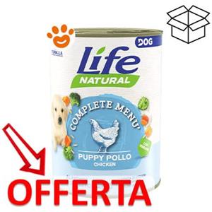 Life Dog Nutrition Plus Puppy Formula - Lattina Da 400 Gr - CONFEZIONE RISPARMIO