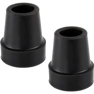 Tinkber 2 Pezzi Puntali In Gomma da Per Bastoni da Passeggio, Punte di Canna antiscivolo, Punta di Ricambio Antiscivolo da per Canna da Passeggio, per Camminare, Bastone, Stampella