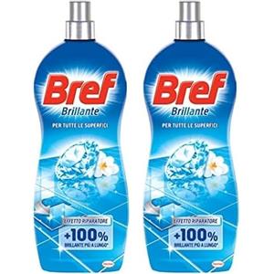 Bref Fresh Brillante Detersivo Brillante Pavimenti per tutte le Superfici, Igiene Casa, 1 Confezione 1250 ml (Confezione da 2)