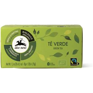 Alce nero S.P.A Tè verde biologico - 20 filtri - Alce nero