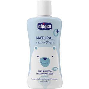 Chicco Natural Sensation Baby Shampoo 200ml - Formula Senza Lacrime, Delicato con Aloe e Olio di Mandorle dolci, Ideale dalla Nascita