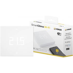 vimar termostato wifi parete bianco vimar 02912