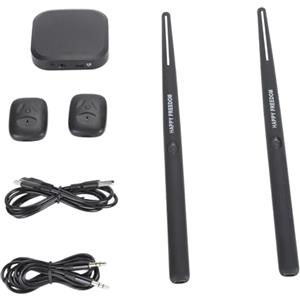 Ejoyous Set di Batteria Elettrica Ad Aria con Bacchette, Pedali, Tecnologia e Rilevamento del Movimento 3D, Set di Batteria Elettronica per Adulti e Bambini