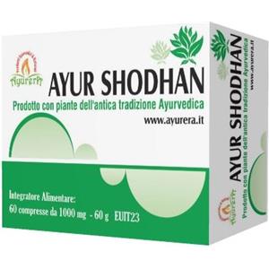Bliss Ayurveda Ayur Shodhan - Integratore depurativo con Terminalia chebula e Phyllanthus, 60 Compresse