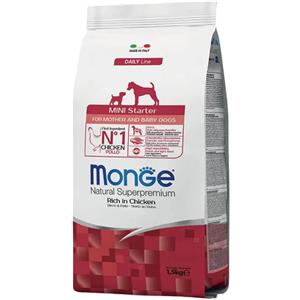 Monge Mini Starter Pollo 1,5Kg Crocchette Cuccioli
