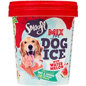 Smoofl Gelato per Cani all'Anguria - Snack Rinfrescante Facile da Preparare in 60 Secondi