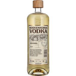 Koskenkorva Vodka SAUNA BARREL Flavoured 37,5% Vol. 1l