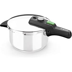 Monix Quick Pentola A Pressione, Acciaio Inossidabile, 4 Litri