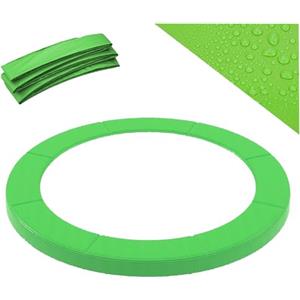 VELORIX Copertura del bordo del trampolino, Ø244 305 366 397 427 cm,Copertura Bordo Imbottitura Protettiva Per Cornice Trampolino Bordo Protezione,Resistente Ai Raggi UV (Green,427 cm / 14 FT)