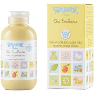 L'Amande Enfant - Olio Emolliente Corpoper Neonati e Bambini, 150ml