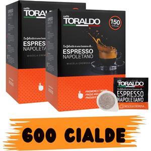 TORALDO Caffè Toraldo Miscela Cremosa 600 Cialde