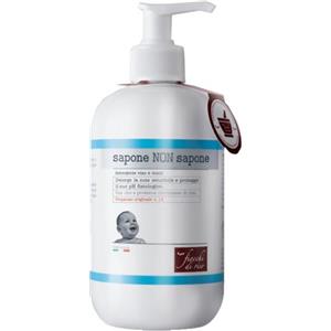 ARTSANA Fiocchi di Riso Sapone Non Sapone Delicato 240 ml - Detergente Viso e Mani con Olio e Proteine di Riso