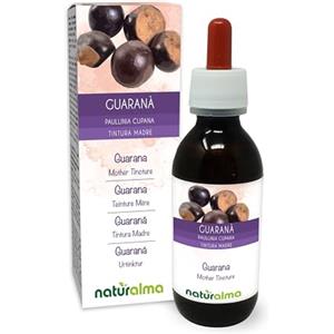 Naturalma Guaranà (Paullinia cupana) semi Tintura Madre analcoolica Naturalma - Estratto liquido gocce 120 ml - Integratore alimentare - Vegano