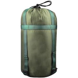 CZAKOMIX 1 Pezzo Sacca Compressione Leggera, Sacco A Compressione per Sacco A Pelo,Compression Bag, per Escursioni, Viaggi E attività All'aperto (38 x 18cm)
