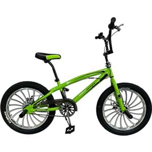 Royal Led Bicicletta Freestyle bici 20 pollici bmx freestyle cerchi in lega e freni a disco vari colori manubrio rotore 360° bici per bambini dai 7 anni in su
