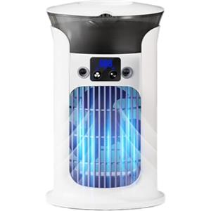 Bseical Condizionatore d'aria portatile mini condizionatore d'aria con serbatoio d'acqua da 800 ml, raffreddamento ad evaporazione, aria condizionata piccola, portatile, senza tubo di scarico, silenzioso