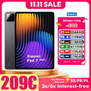 Xiaomi Pad 7 11 ''144Hz wi-fi 6E 8GB/128GB 8GB/256GB 8850mAh Tablet