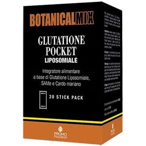 PROMOPHARMA BOTANICALMIX GLUTATIONE POCKET LIPOSOMIALE 20 STICK DA 2 G