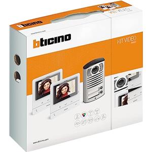 Bticino Kit Video Classe 100 V16B Bifamigliare, Linea 2000