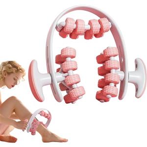 Nastopee Massaggiatore Anticellulite,Design Rimovibile,Rassodante Per La Pelle,Rullo Anticellulite Con Rulli,Dimagrisci Velocemente,Rullo Massaggio Cellulite Per Cosce,Parte Superiore Delle Braccia(rosa)