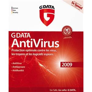 GDATA G DATA AntiVirus 2009, FR, 3 users