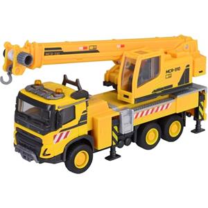 Majorette Volvo FH16 - Autocarro con Rimorchio e Pala Gommata, in Plastica e Metallo, per Bambini dai 3 Anni