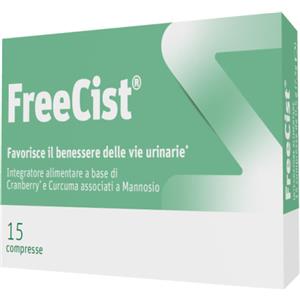 Pegaso FreeCist - Integratore Alimentare a Base di Cranberry e Curcuma per il Benessere delle Vie Urinarie - 15 Compresse
