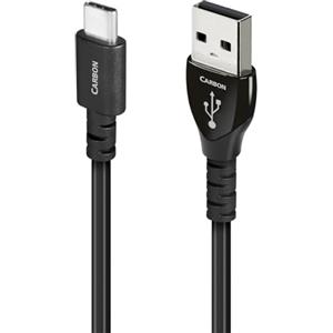 AudioQuest Cavo USB 2.0 Carbonio 0,75 m C > A con Conduttori Placcati in Argento