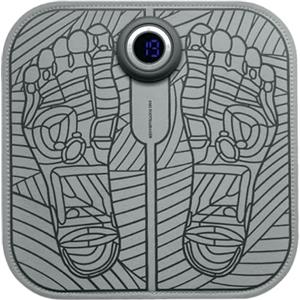 Nuyhadds Macchina Per Massaggio Piedi, Pad Massaggiatore Gambe Ricaricabile | Massaggiatore Per Piedi E Polpacci, Tappetino Stimolatore Per Piedi Con 8 Modalità, 19 Punti Di Intensità, Display Intelligente Per