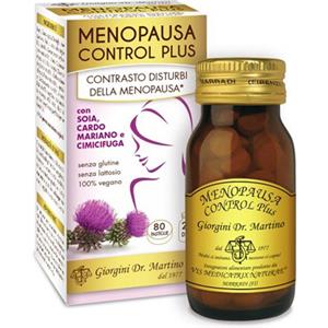 Dr. Giorgini Menopausa Control Plus - Integratore con Cimicifuga, Soia e Cardo Mariano, 80 Pastiglie