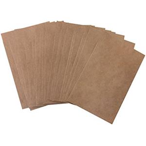 Logbuch-Verlag 25 piccoli sacchetti piatti di carta marrone 6,3 x 9,3 cm ideali per piccoli oggetti regali calendario dell'Avvento bigiotteria te regalo per ospiti invitati gioielli