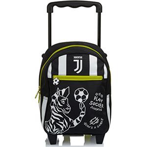Seven Mini Trolley F.C. JUVENTUS, Tasche multifunzione, Asta regolabile, Per bambini e ragazzi, Calcio, Scuola e asilo, Tempo libero, Viaggi, Idea regalo