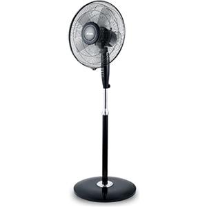 ARDES - Ventilatore a Piantana Potente Silenzioso 5 Pale 40 cm Oscillante con Altezza e Inclinazione Regolabile Ventilatore a Stelo Ardes 3 Velocità Modello AR5S41PB